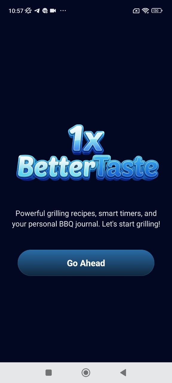 4ra Sport Nutrition welcome screen