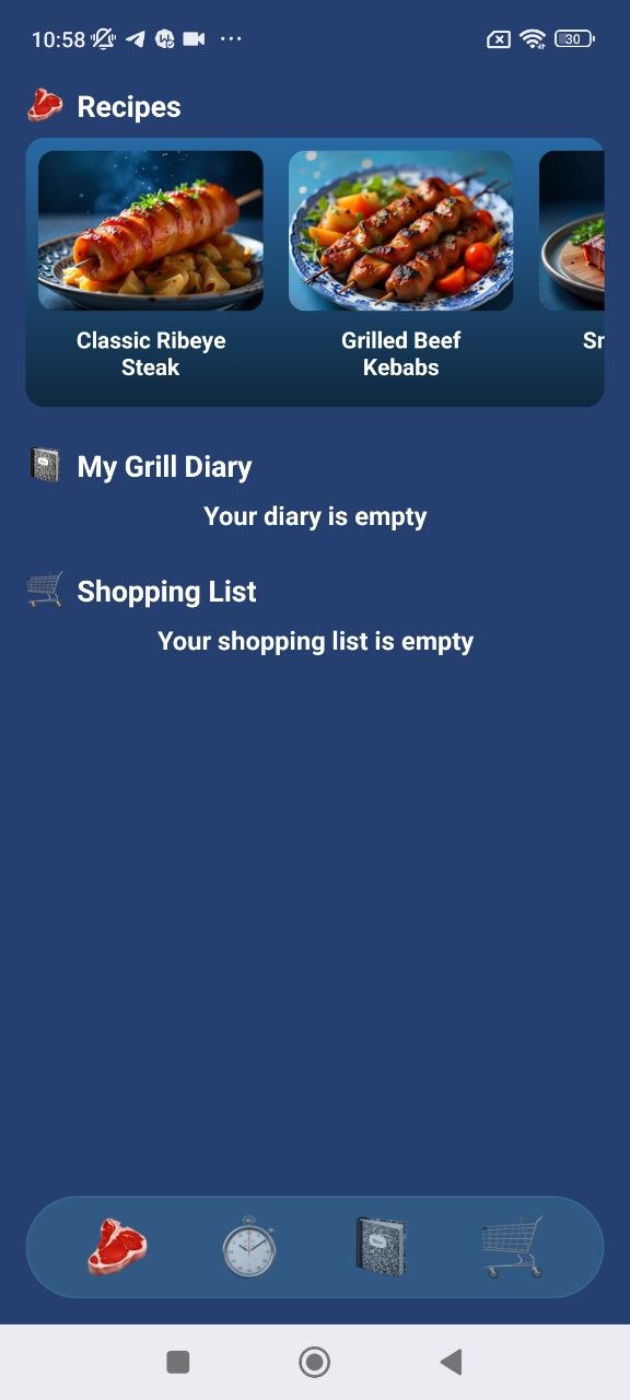 Feature preview screen